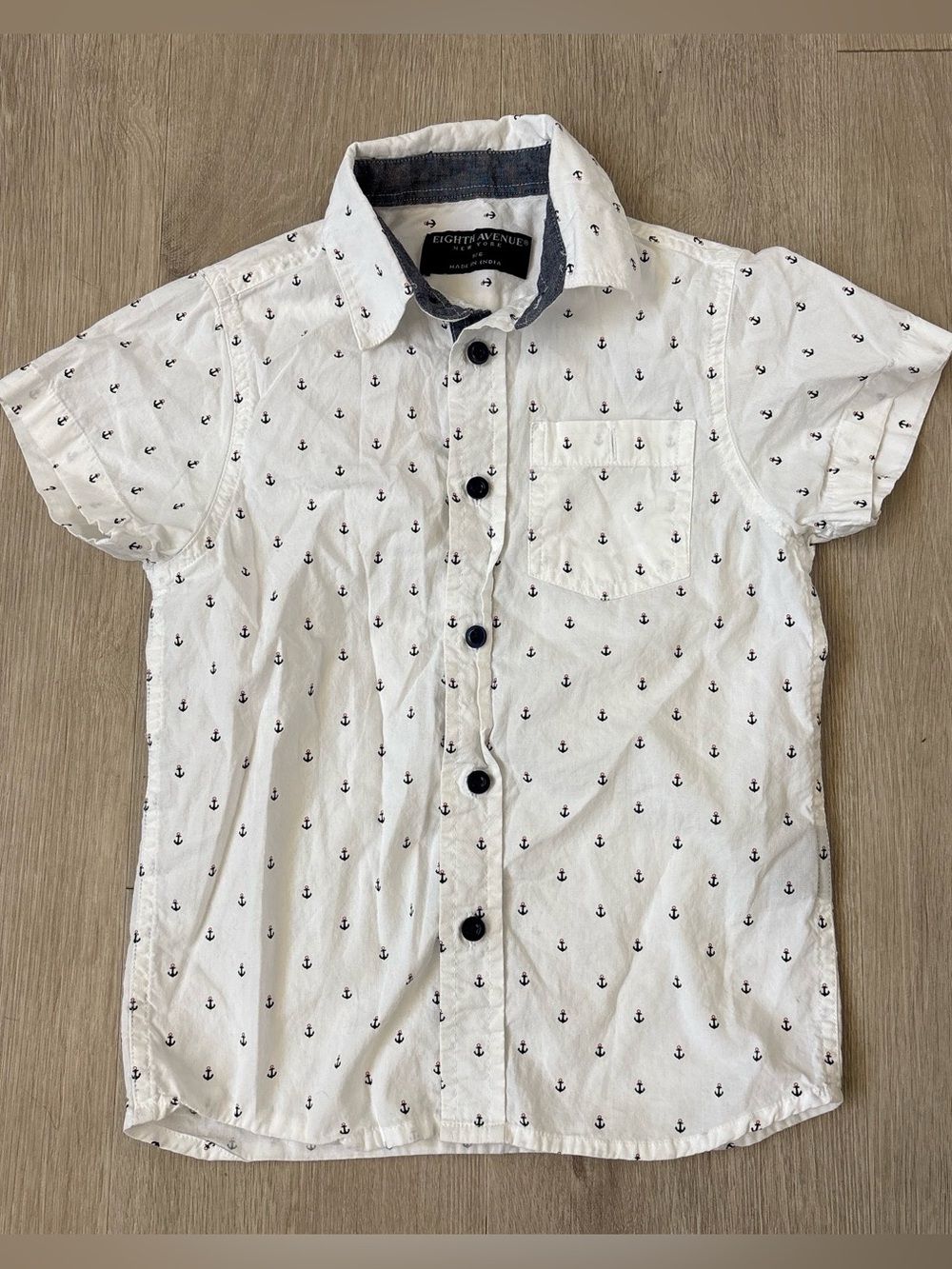 8th Ave boys button up shirt